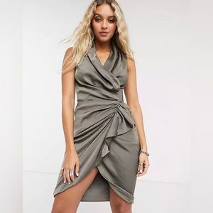 All Saints Cancity Draped Dress Size 4 (S)